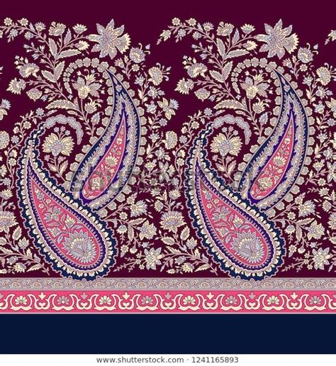Find Seamless Paisley Indian Motif Stock Images In Hd And Millions Of