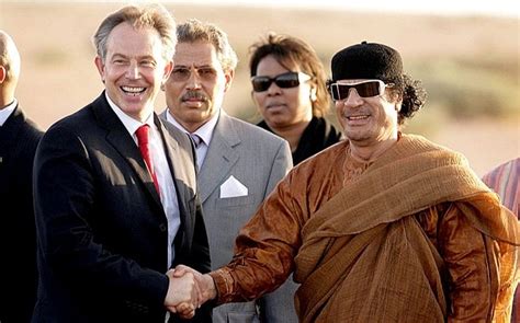 colonel gaddafi warned tony blair of islamist attacks on europe phone conversations reveal