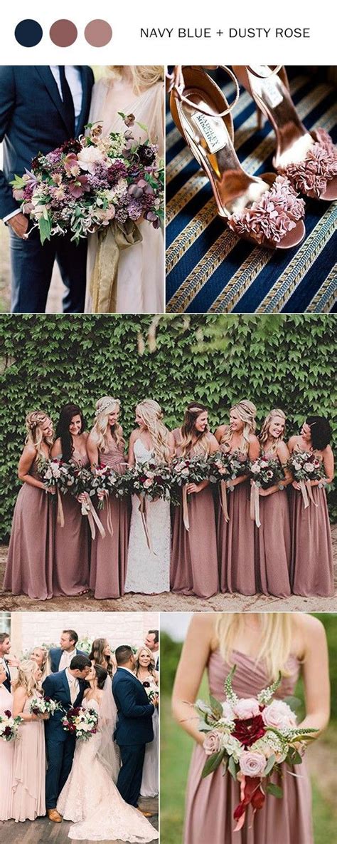 Top 10 Wedding Color Ideas For 2018 Trends Oh Best Day Ever Dusty