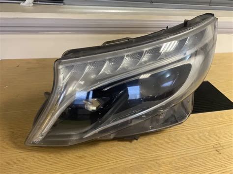 MERCEDES BENZ W VITO V Class FULL LED Headlight GENUINE A Damaged PicClick UK