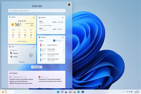 Microsoft Brings Back The Weather Taskbar Button In Latest Windows 11