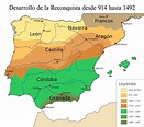 Historia medieval de España - Wikipedia, la enciclopedia libre | Mapa ...
