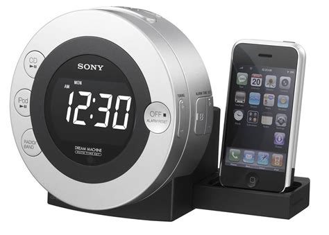 Turn on the s400i and dock your iphone for 2 seconds. Sony Dream Machine FM/AM CD Clock Radio with Dock for iPod ...