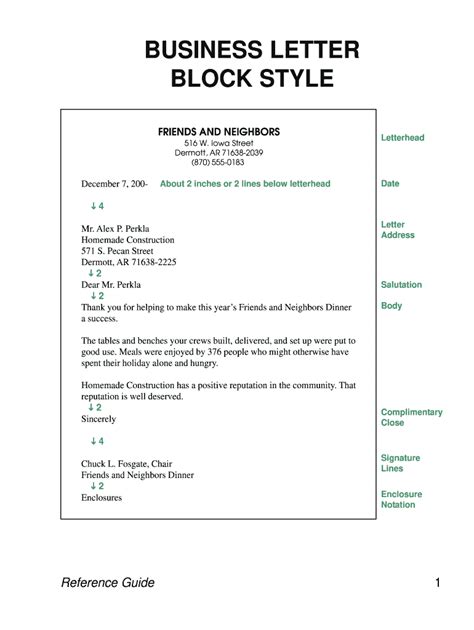 Block Letter Format Fill Online Printable Fillable Blank PdfFiller