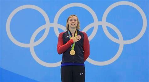 Katie Ledecky Swims Into History With Fourth Olympic Gold Sports News The Indian Express