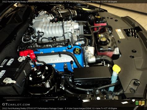 54 Liter Supercharged Dohc 32 Valve Ti Vct V8 Engine For The 2012 Ford
