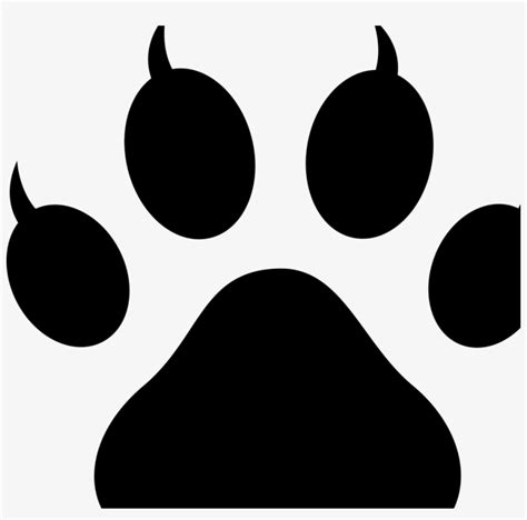 Dog Paw Stencil Download Free Cat Paw Print Free Transparent Png