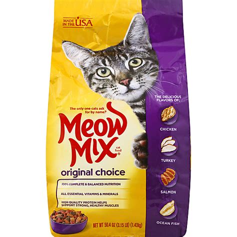 Meow Mix Cat Food Original Choice Cat Food Edwards Food Giant