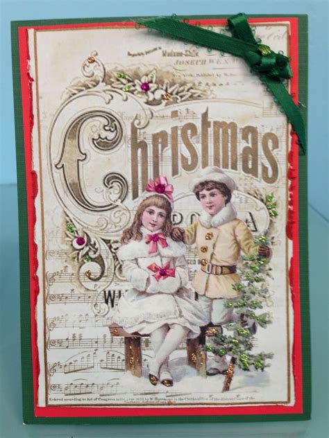 See more ideas about vintage cards, vintage greeting cards, vintage christmas cards. Stamperia Vintage Christmas Cards and Tags, with Mindy | Card Making & Scrapbooking Classes ...