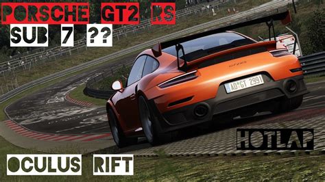 Porsche Gt Rs Hotlap N Rburgring Nordschleife Assetto Corsa