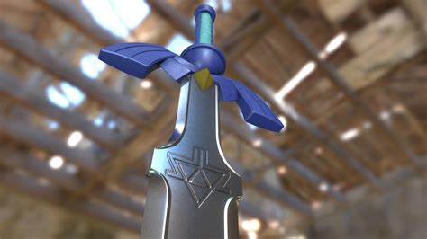 Zelda Ocarina Of Time Master Sword Download Free 3d Model By