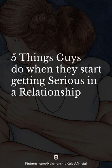 5 Things Guys Do When They Start Getting Serious In A Relationship