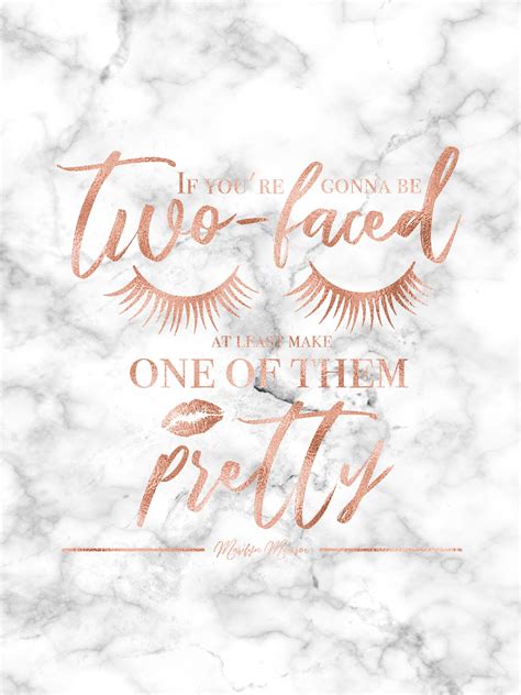 Rose Gold Quotes With Marble Background Shortquotescc