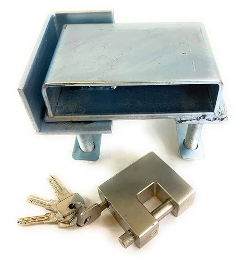 Buy Foghorn Construction Bolt On Shipping Container Lock Box With Keyed Padlock Steel