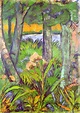 Otto Mueller, Waldstück, 1925 | Expressionist painting, Expressionist ...
