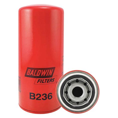 Baldwin Filters B236 Spin On Oilhydraulic Filter Full Flow 1 In