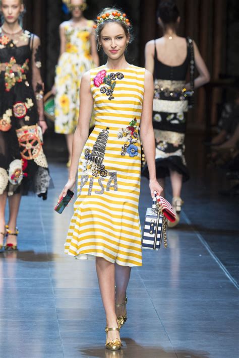 Dolce And Gabbana Spring 2016 Ready To Wear Fashion Show Spring Summer