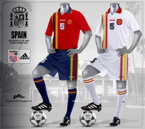 Kire Football Kits Spain Kits World Cup 1994