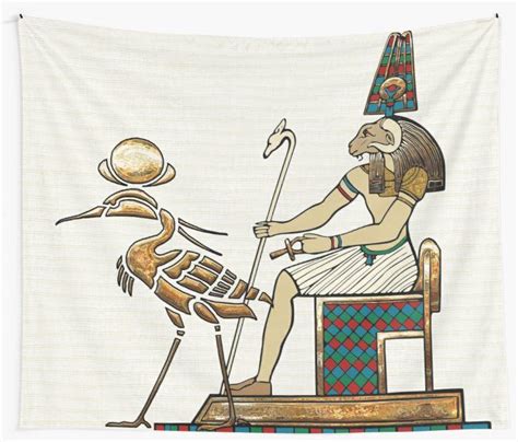 Khnum By Bohemianbound Ancient Egyptian Gods Egyptian Art Art