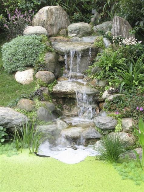 70 Fabulous Rock Garden Ideas For Backyard And Front Yard Waterfalls