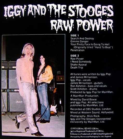 Iggy And Stooges Raw Power Tyredmedi