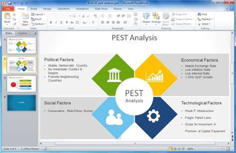 It focuses on political, economic, social, technological factors. How To Make A PESTEL Or PEST Analysis