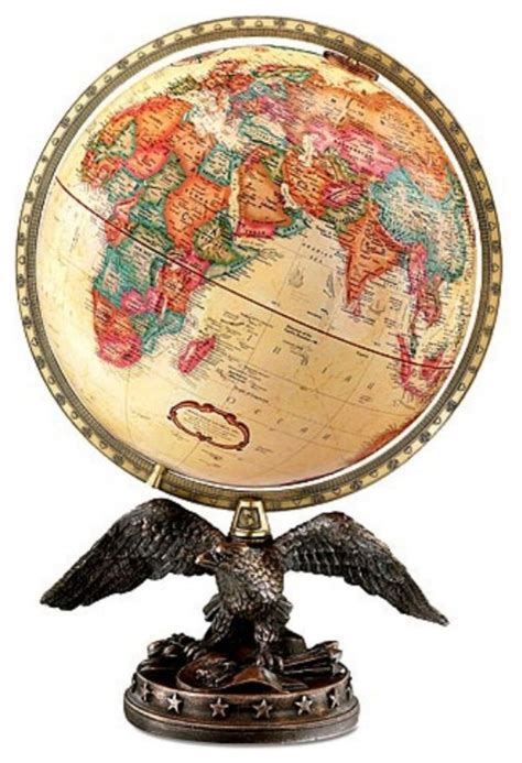 Replogle Freedom Globe Traditional World Globes By Replogle