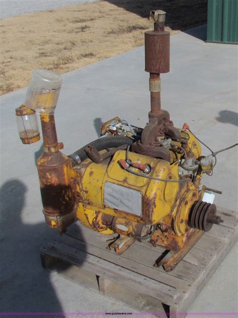 Wisconsin V-4 four cylinder gas engine in Pratt, KS | Item AE9027 sold