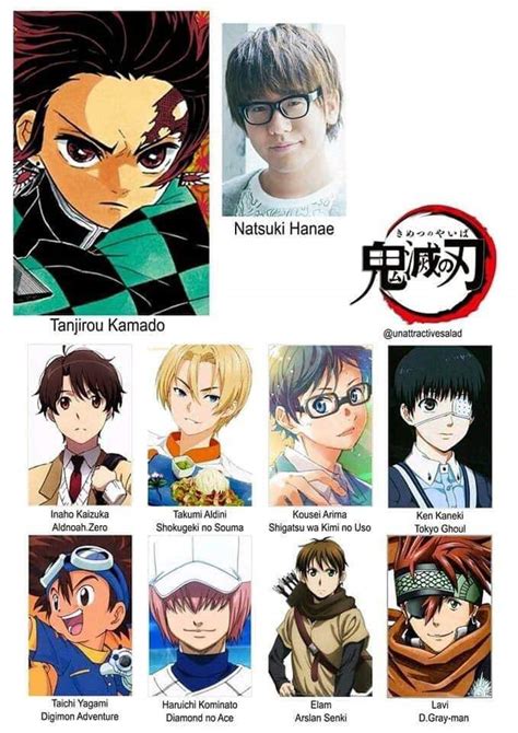 Kimetsu No Yaiba Voice Actors Demon Slayer Kimetsu No Yaiba Amino