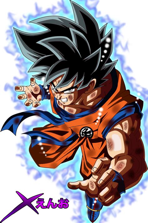 Goku Ultra Instinct With Aura By Xenodva On Deviantart