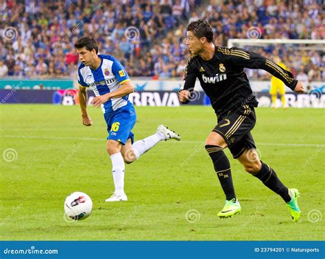 Cristiano Ronaldo Dribbling Editorial Photo Image Of Ball
