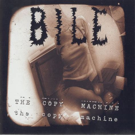 Bile The Copy Machine 2002 Cd Discogs
