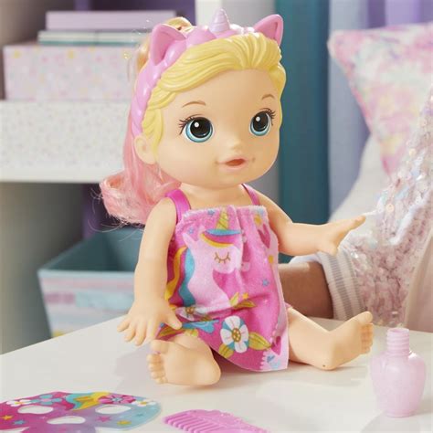 Baby Alive Glam Spa Baby Doll Blonde Hair