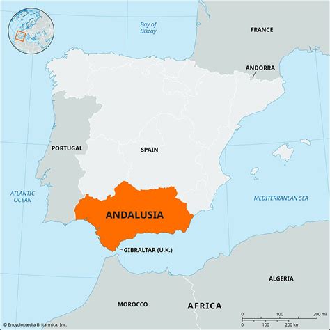 Andalusia Spains Southern Region Map And Culture Britannica