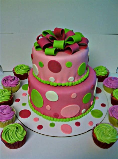 Polka Dot Birthday CakeCentral Com