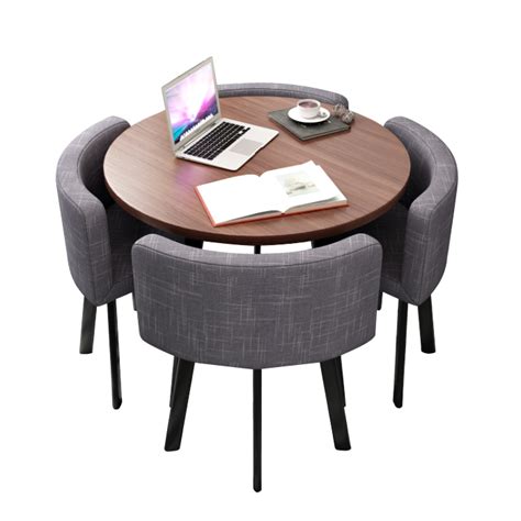 Simple Reception Table And Chair Combination Negotiation Table Business