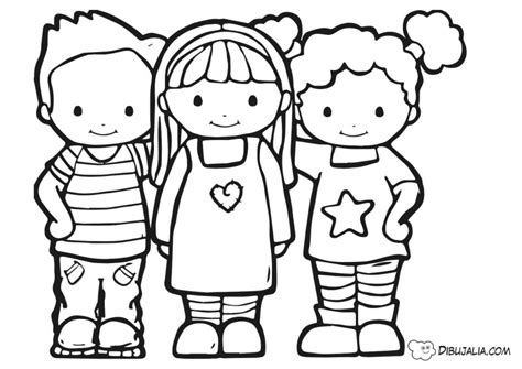 Niños Amigos En El Dia Mundial De La Infancia Photo 385 Dibujalia