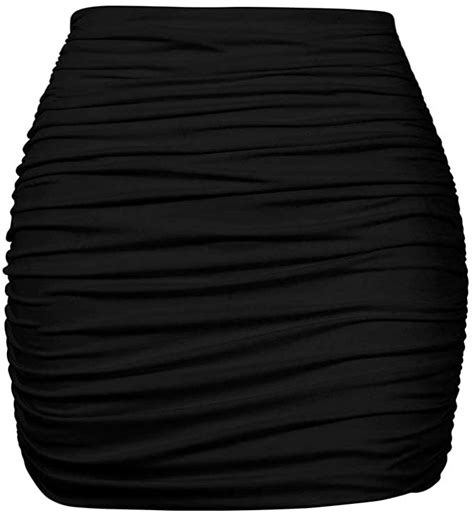 Avidlove Pleated Ruffle Mini Skirt For Women