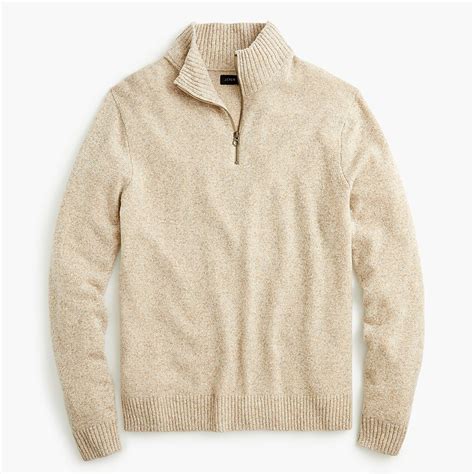 Jcrew Rugged Merino Wool Half Zip Sweater Men Sweater Half Zip