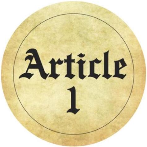 8 Facts About Article 1 Of The Constitution Fact File