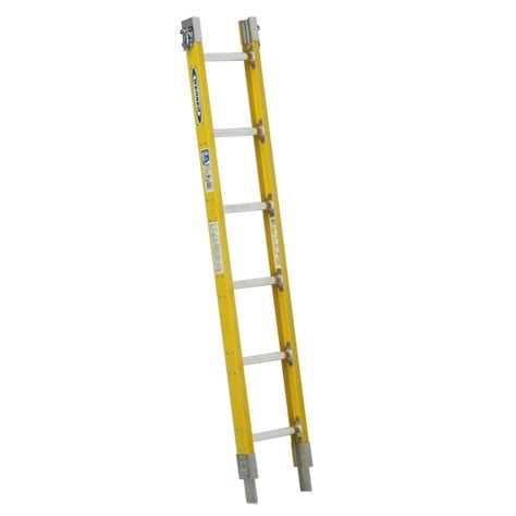 Werner 6 Ft Fiberglass 250 Lb Type I Sectional Ladder At