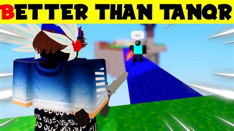 I Became Better Than Tanqr In Roblox Bedwars Youtube