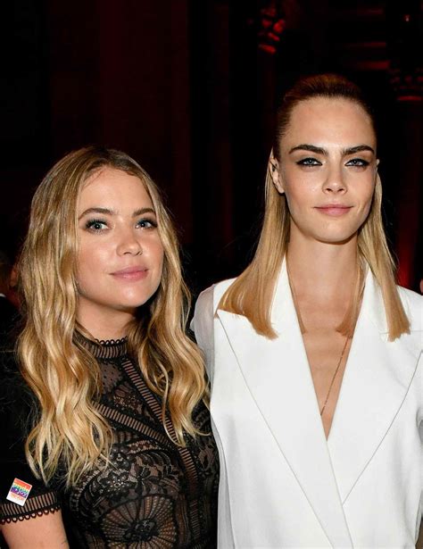 Ashley Benson Poses Nude On Instagram And Cara Delevingne Comments