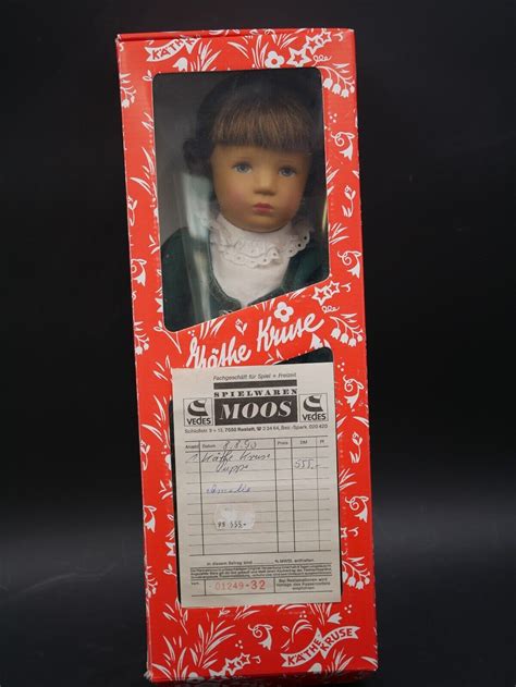 Käthe Kruse Puppe Amelie Made In Germany Größe 35 Cm Karton Original Ebay