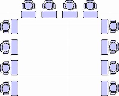 Classroom Clipart Layout Seating Arrangements Seat Clip