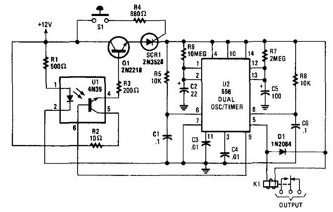 Burglar Alarm With Timed Shutoff Circuit Diagram Circuits Diagram Lab