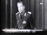 Armeegeneral Heinz Hoffmann (DDR) - YouTube