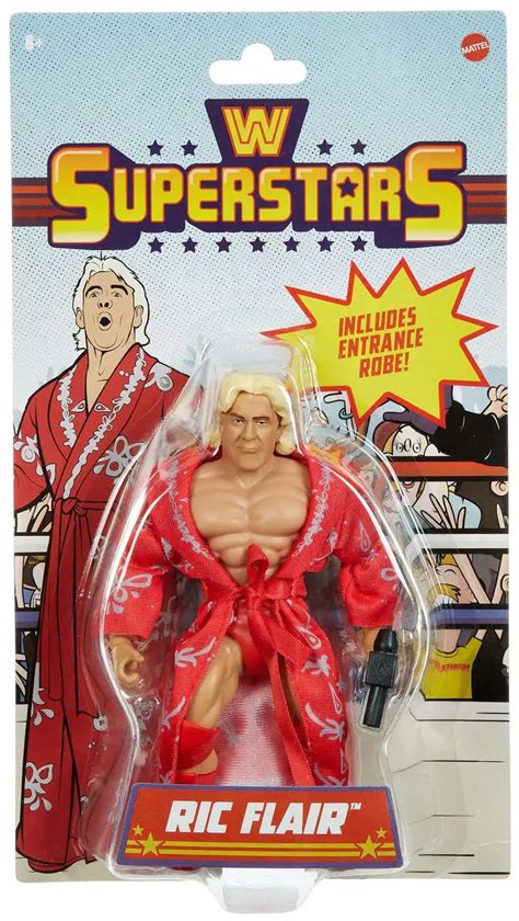 Wwe Wrestling Retro Superstars Ric Flair Action Figure Mattel Toys Toywiz