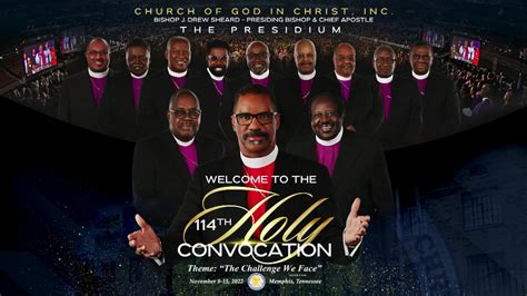 Cogic Holy Convocation 2022 Thank You For Tuning Into The 114th Holy