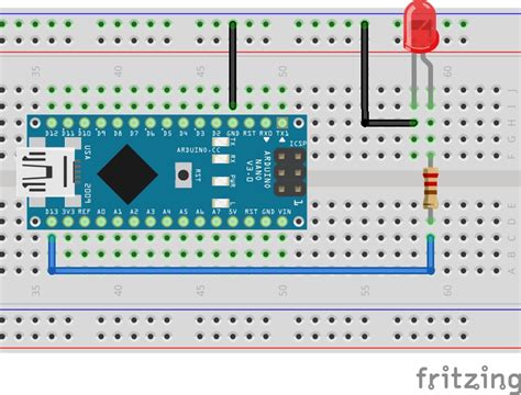 Arduino Grundkurs Beispiel 3 LED Blinken Technik Blog